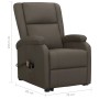 Gray synthetic leather elevating massage chair by vidaXL, Electric massage chairs - Ref: Foro24-329695, Price: 419,00 €, Disc...