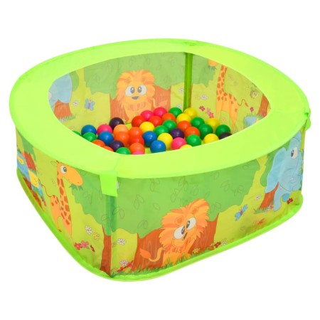 Ball pool with 50 balls for children 75x75x32 cm by vidaXL, ball pits - Ref: Foro24-93270, Price: 37,68 €, Discount: %