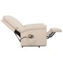 Sillón de masaje elevable tela color crema de vidaXL, Sillones de masaje eléctricos - Ref: Foro24-329738, Precio: 379,00 €, D...