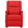 Red synthetic leather elevating massage chair by vidaXL, Electric massage chairs - Ref: Foro24-329697, Price: 310,46 €, Disco...