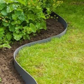 Nature Gray Garden Border 15cmx40m 3mm by Nature, Garden edging and edging - Ref: Foro24-442631, Price: 136,99 €, Discount: %