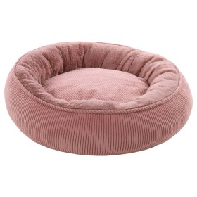 FLAMINGO Dog bed with zip Colette round pink 46 cm by FLAMINGO, Beds for dogs - Ref: Foro24-444303, Price: 43,56 €, Discount: %