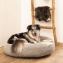 Beeztees Cama para perros de espuma viscoelástica Jaxx gris 60x25 cm de Beeztees, Camas para perros - Ref: Foro24-444515, Pre...