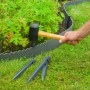 Nature Decorative garden border gray 0.13x12 m 3 mm by Nature, Garden edging and edging - Ref: Foro24-446392, Price: 46,99 €,...