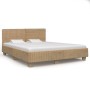 Estructura de cama tejida a mano de ratán auténtico 180x200 cm de vidaXL, Camas y somieres - Ref: Foro24-283090, Precio: 415,...