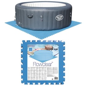 Bestway Suelo protector para piscina 8 uds azul de Bestway, Cubiertas para piscina - Ref: Foro24-3202411, Precio: 24,31 €, De...