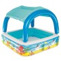 Bestway Children's pool with blue awning 140x140x114 cm by Bestway, Swimming pools - Ref: Foro24-3202424, Price: 48,46 €, Dis...