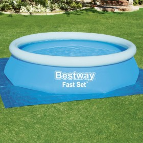 Bestway Lona para suelo de piscina Flowclear 335x335 cm de Bestway, Cubiertas para piscina - Ref: Foro24-3202484, Precio: 16,...