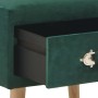 Mesitas de noche 2 unidades 40x35x40 cm terciopelo verde de vidaXL, Mesitas de noche - Ref: Foro24-276382, Precio: 118,76 €, ...