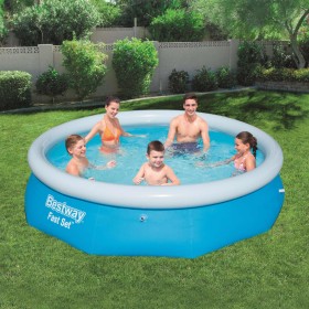 Bestway Fast Set round inflatable pool 305x76 cm by Bestway, Swimming pools - Ref: Foro24-3202416, Price: 60,35 €, Discount: %