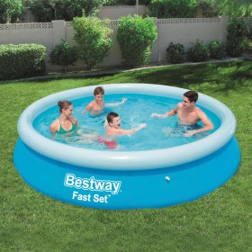 Bestway Fast Set runder aufblasbarer Pool 366x76 cm von Bestway, Schwimmbecken - Ref: Foro24-3202417, Preis: 85,46 €, Rabatt: %