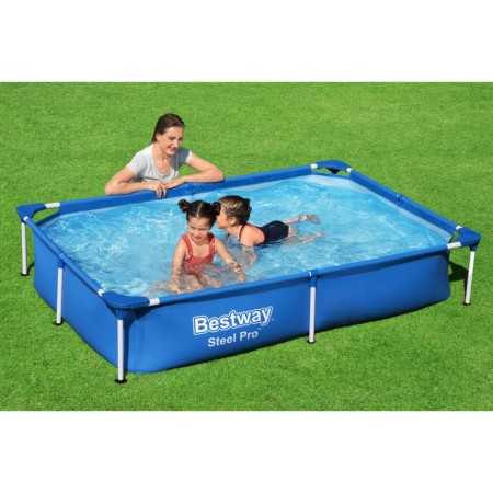 Bestway Steel Pro Pool 221x150x43 cm by Bestway, Swimming pools - Ref: Foro24-3202519, Price: 87,93 €, Discount: %