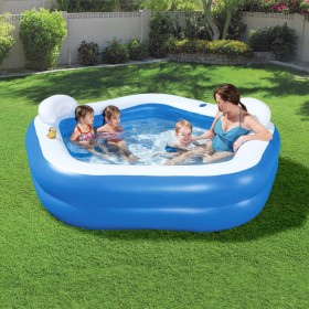 Bestway Family Fun Lounge-Pool 213 x 206 x 69 cm von Bestway, Poolmatten und Schwimmkörper - Ref: Foro24-3202539, Preis: 48,9...