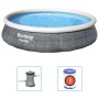 Bestway Fast Set aufblasbarer Pool mit Pumpe 396x84 cm von Bestway, Schwimmbecken - Ref: Foro24-3202552, Preis: 158,85 €, Rab...