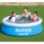 Bestway Fast Set inflatable pool round blue 183x51 cm by Bestway, Swimming pools - Ref: Foro24-3202551, Price: 30,09 €, Disco...