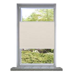 Plissee-Fensterrollo 40 x 100 cm, Creme von vidaXL, Jalousien und Jalousien - Ref: Foro24-240617, Preis: 17,44 €, Rabatt: %