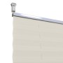 Pleated Window Blind 40X100cm Cream by vidaXL, Blinds and blinds - Ref: Foro24-240617, Price: 17,44 €, Discount: %