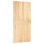 Sliding door with solid pine wood fittings 100x210 cm by vidaXL, Doors - Ref: Foro24-3203184, Price: 169,76 €, Discount: %