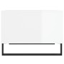 Plywood white glossy coffee table 60x50x36.5 cm by vidaXL, Coffee table - Ref: Foro24-830550, Price: 55,44 €, Discount: %