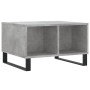 Mesa de centro madera contrachapada gris hormigón 60x50x36,5 cm de vidaXL, Mesas de centro - Ref: Foro24-830552, Precio: 49,8...