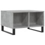 Mesa de centro madera contrachapada gris hormigón 60x50x36,5 cm de vidaXL, Mesas de centro - Ref: Foro24-830552, Precio: 49,8...