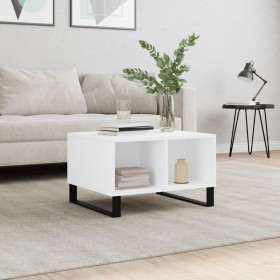 White plywood coffee table 60x50x36.5 cm by vidaXL, Coffee table - Ref: Foro24-830548, Price: 49,44 €, Discount: %