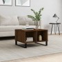 Oak brown plywood coffee table 60x50x36.5 cm by vidaXL, Coffee table - Ref: Foro24-830555, Price: 50,99 €, Discount: %