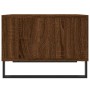 Mesa de centro madera contrachapada marrón roble 60x50x36,5 cm de vidaXL, Mesas de centro - Ref: Foro24-830555, Precio: 49,44...