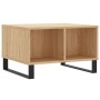 Sonoma oak plywood coffee table 60x50x36.5 cm by vidaXL, Coffee table - Ref: Foro24-830551, Price: 49,84 €, Discount: %