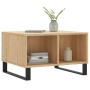 Sonoma oak plywood coffee table 60x50x36.5 cm by vidaXL, Coffee table - Ref: Foro24-830551, Price: 49,84 €, Discount: %