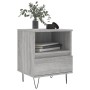 Bedside table 2 pcs Sonoma gray engineered wood 40x35x50 cm by vidaXL, Nightstands - Ref: Foro24-830633, Price: 69,99 €, Disc...