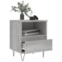 Bedside table 2 pcs Sonoma gray engineered wood 40x35x50 cm by vidaXL, Nightstands - Ref: Foro24-830633, Price: 69,99 €, Disc...