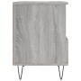 Bedside table 2 pcs Sonoma gray engineered wood 40x35x50 cm by vidaXL, Nightstands - Ref: Foro24-830633, Price: 69,99 €, Disc...