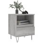 Sonoma gray engineered wood bedside table 40x35x50 cm by vidaXL, Nightstands - Ref: Foro24-830632, Price: 44,73 €, Discount: %