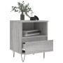 Sonoma gray engineered wood bedside table 40x35x50 cm by vidaXL, Nightstands - Ref: Foro24-830632, Price: 44,73 €, Discount: %