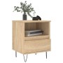 Sonoma oak engineered wood bedside table 40x35x50 cm by vidaXL, Nightstands - Ref: Foro24-830626, Price: 41,14 €, Discount: %