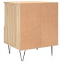 Sonoma oak engineered wood bedside table 40x35x50 cm by vidaXL, Nightstands - Ref: Foro24-830626, Price: 41,14 €, Discount: %