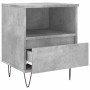 Nightstands 2 pcs concrete gray engineered wood 40x35x50 cm by vidaXL, Nightstands - Ref: Foro24-830629, Price: 66,70 €, Disc...