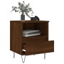 Bedside tables 2 units engineered wood brown oak 40x35x50 cm by vidaXL, Nightstands - Ref: Foro24-830635, Price: 68,75 €, Dis...