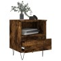 Nightstands 2 pcs engineered wood smoked oak 40x35x50 cm by vidaXL, Nightstands - Ref: Foro24-830631, Price: 66,70 €, Discoun...