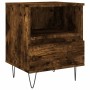 Nightstands 2 pcs engineered wood smoked oak 40x35x50 cm by vidaXL, Nightstands - Ref: Foro24-830631, Price: 66,70 €, Discoun...