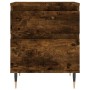 Smoked oak engineered wood bedside table 40x35x50 cm by vidaXL, Nightstands - Ref: Foro24-830662, Price: 41,68 €, Discount: %