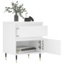 Nightstands 2 pcs engineered wood white 40x35x50 cm by vidaXL, Nightstands - Ref: Foro24-830653, Price: 69,93 €, Discount: %