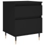 Nightstands 2 pcs engineered wood black 40x35x50 cm by vidaXL, Nightstands - Ref: Foro24-830655, Price: 76,54 €, Discount: %