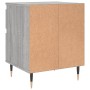 Sonoma gray engineered wood bedside table 40x35x50 cm by vidaXL, Nightstands - Ref: Foro24-830664, Price: 43,72 €, Discount: %