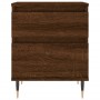 Nightstands 2 pcs oak brown engineered wood 40x35x50 cm by vidaXL, Nightstands - Ref: Foro24-830667, Price: 70,65 €, Discount: %