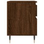 Nightstands 2 pcs oak brown engineered wood 40x35x50 cm by vidaXL, Nightstands - Ref: Foro24-830667, Price: 70,65 €, Discount: %