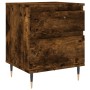 Bedside tables 2 units smoked oak engineered wood 40x35x50 cm by vidaXL, Nightstands - Ref: Foro24-830663, Price: 68,47 €, Di...