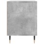 Mesita de noche madera de ingeniería gris hormigón 40x35x50 cm de vidaXL, Mesitas de noche - Ref: Foro24-830708, Precio: 35,2...