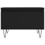 Mesa de centro madera de ingeniería negro 50x46x35 cm de vidaXL, Mesas de centro - Ref: Foro24-830862, Precio: 36,93 €, Descu...